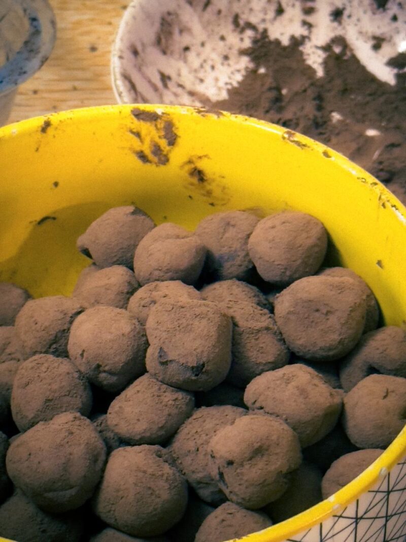 Truffes au chocolat recette