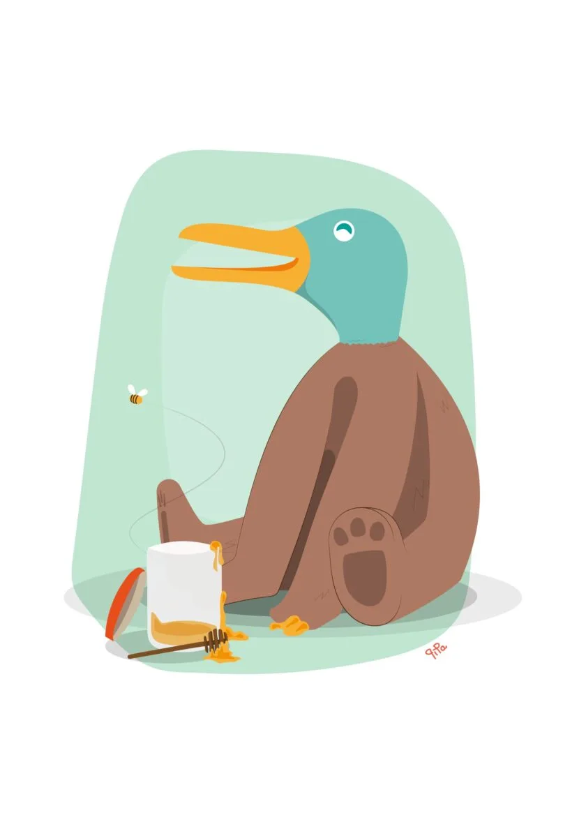 Affiche Canours, illustration de Pipa