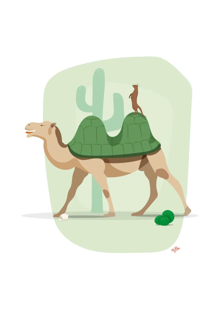 Affiche Chartue, illustration de Pipa