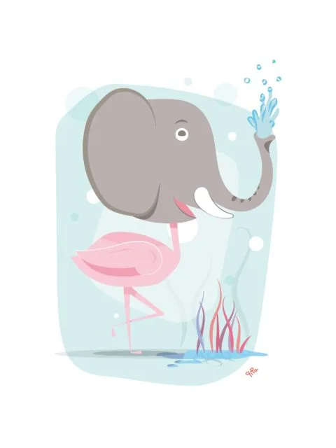 Affiche Flamephant